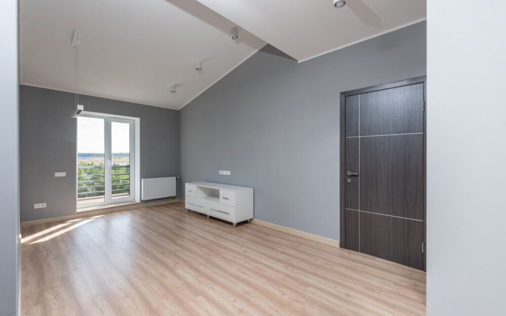 An empty, vacant house in Winnipeg